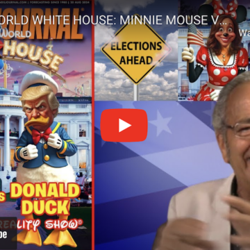 DISNEY WORLD WHITE HOUSE: MINNIE MOUSE VS DONALD DUCK PRESIDENTIAL REALITY SHOW